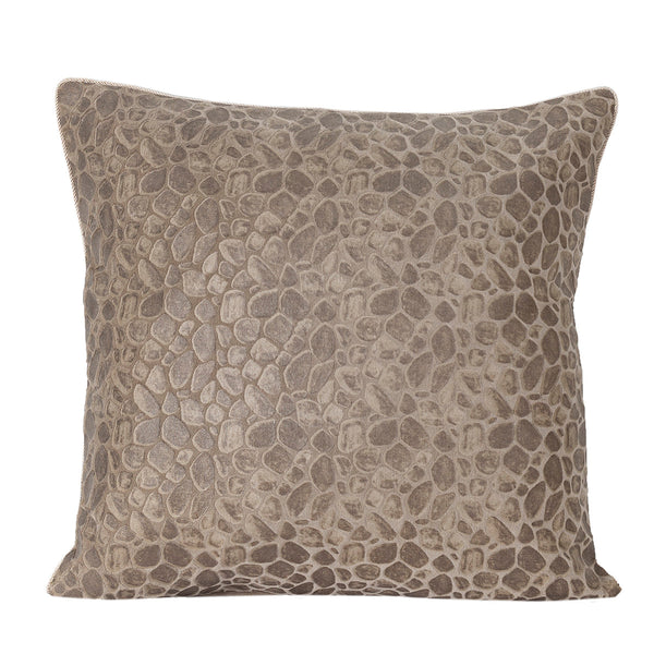 Vintage Transparent Foile Print Ore-Rerun Cushion Cover Neutral