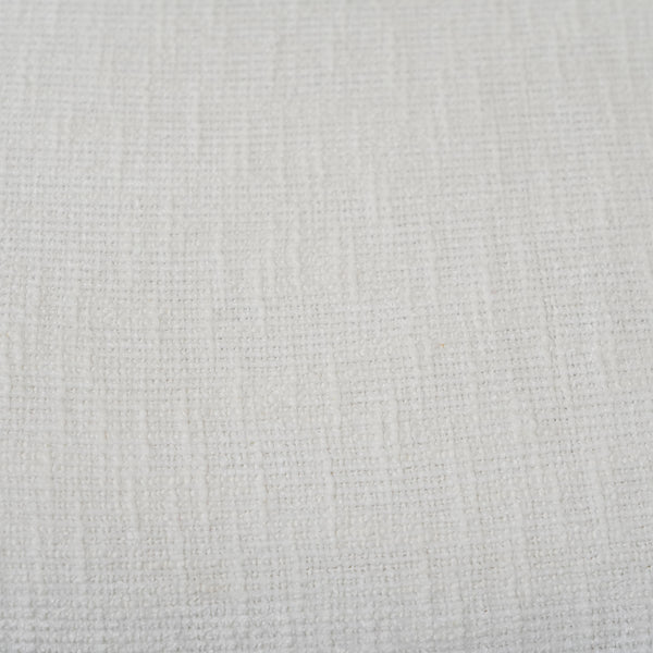 Tranquil Essence Burb Slub Viscose Blend Weaved Off White Bed Cover