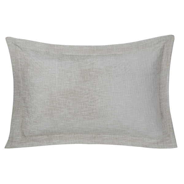 Tranquil Essence Burb Slub Beige 2 PC Pillow Sham Set