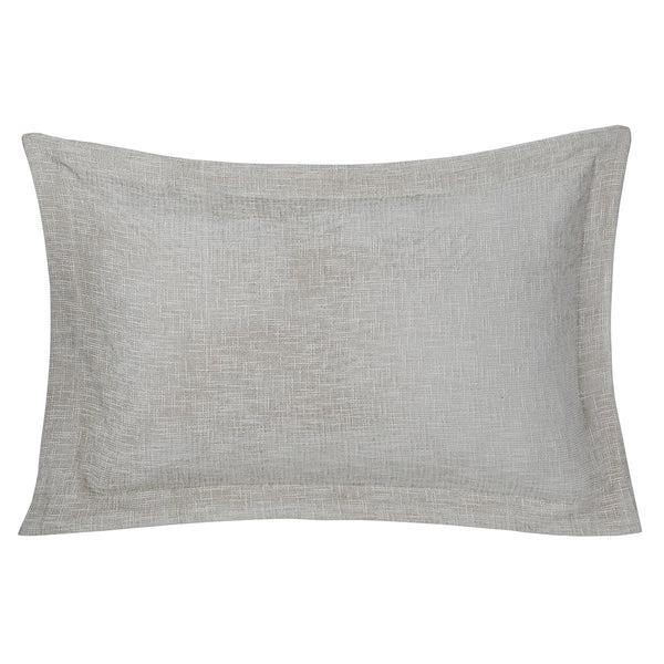 Tranquil Essence Burb Slub Beige 2 PC Pillow Sham Set