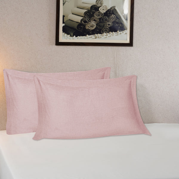 Tranquil Essence Burb Slub Green 2 PC Pillow Sham Set