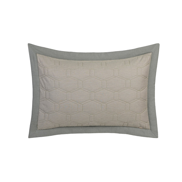 Pin Stripe Made With Egyption Cotton Ultra Soft Green Pillow Sham Set