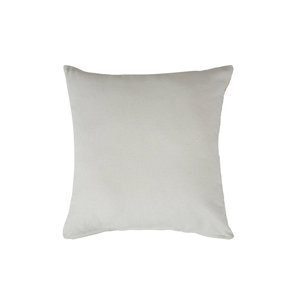 Whimsy Nature Milgrain Woven/Digital Printed 100% Cotton Rust Cushion Cover