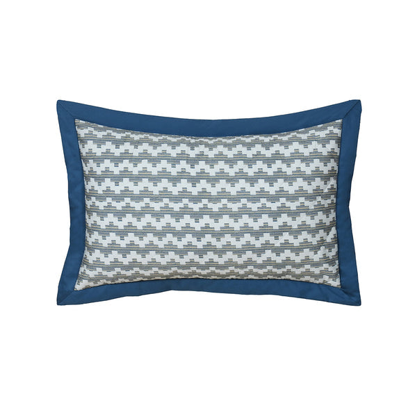 Whimsy Nature Twisty Melange Pillow Sham Set Blue