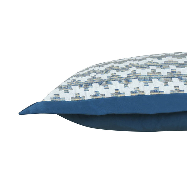 Whimsy Nature Twisty Melange Pillow Sham Set Blue