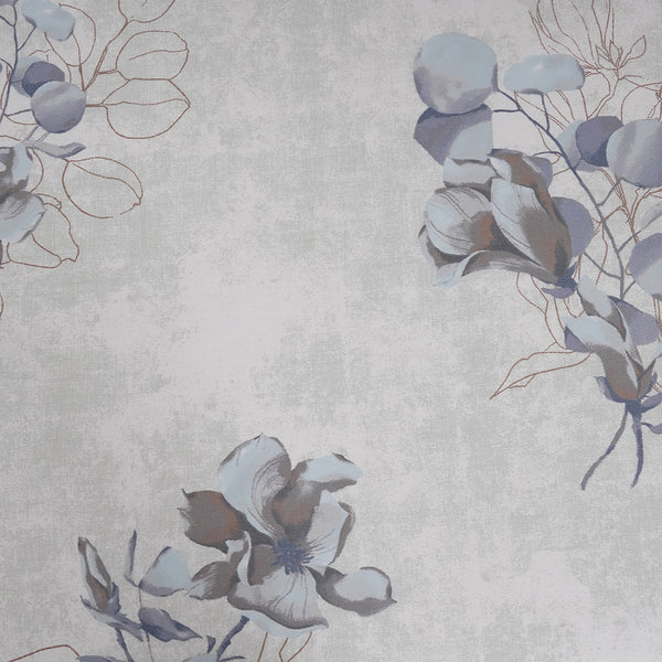 Sensory Bloom Everbloom 100% Cotton Blue Fitted Sheet with Pillow Case