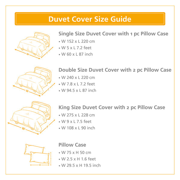 Viola Reversible 100 % Cotton Sateen Indigo/Grey Marble Duvet Cover with Pillow Case