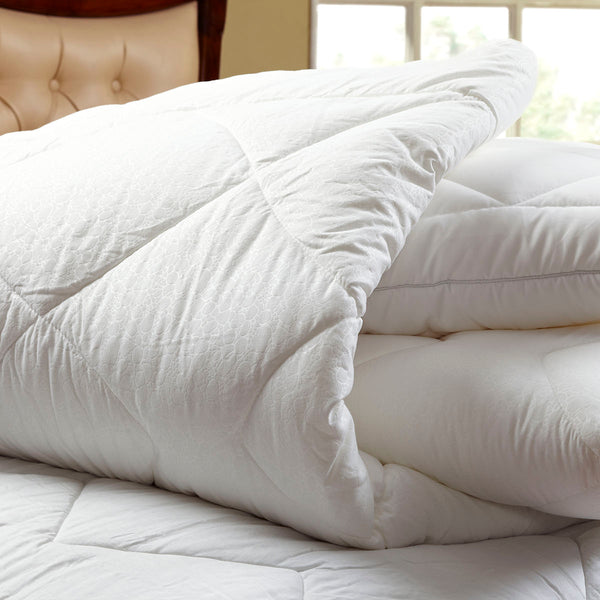 Pebble(Alovera / Micro Fiber) Embossed Fabric Winter Light Weight Super Soft & Plush Duvet Insert/Quilt