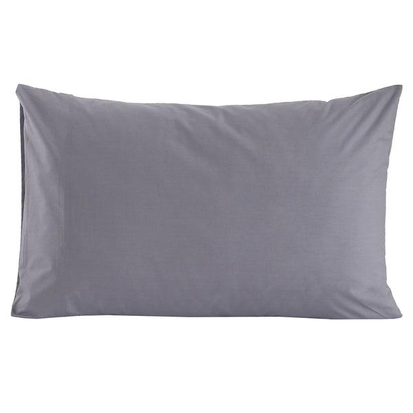 Slumber Solid 2PC Pillow Case Set
