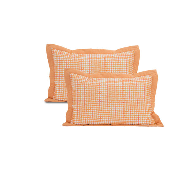 Stitch Quilted 2PC Pillow Sham Set