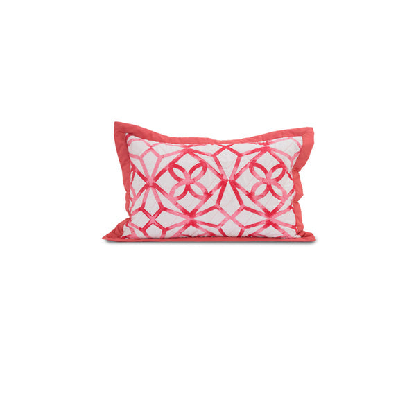 Stained Mosaic Quilted 2PC Pillow Sham Set