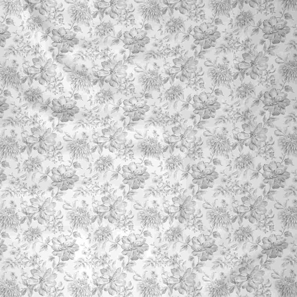 Regency Alicia Printed 210TC 100 %Cotton Neutral Bed Sheet with Pillow Case