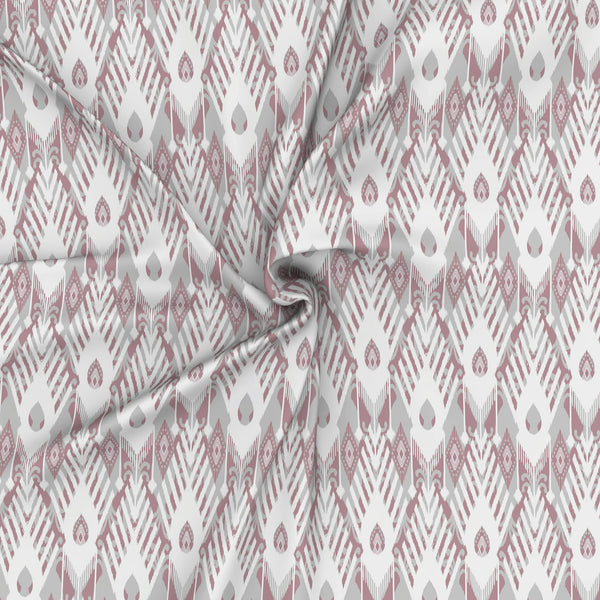 Regency Navajo Printed 144TC 100 %Cotton Pink Bed Sheet with Pillow Case