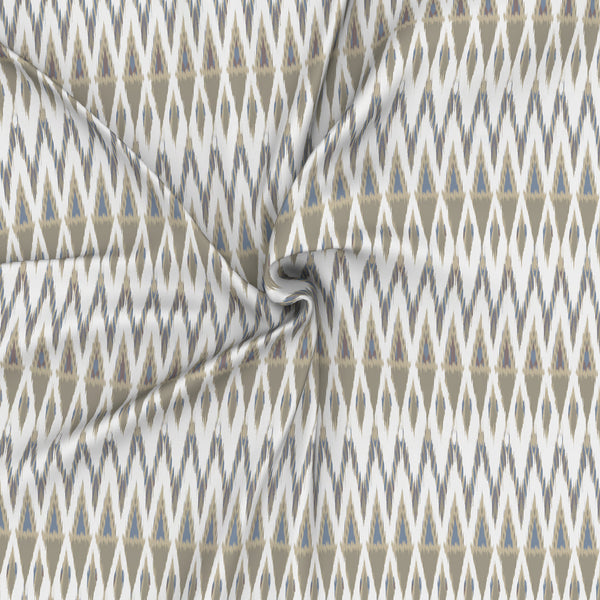 Regency Amanda Printed 144TC 100 %Cotton Neutral Bed Sheet with Pillow Case