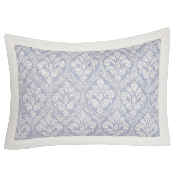 Folklore Transition Diamond Festivity Machine Quilted 2 Pc Standard Pillow Sham Set
