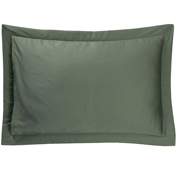 Global Atelier Petal Touch Green Machine Quilted 2PC Pillow Sham Set