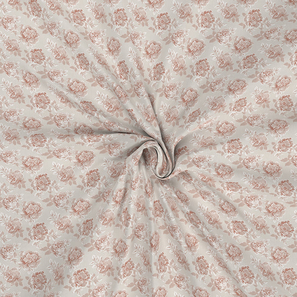 Backyard Patio Silvie Printed 100%Cotton Red Bed Sheet with Pillow Case