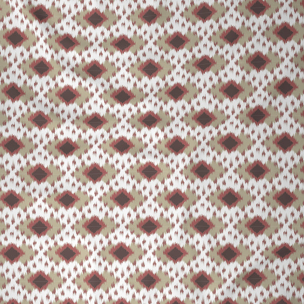 Florescence Arlen Print Red Fitted Sheet With Pillow Covers
