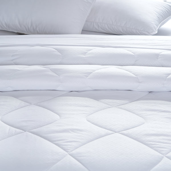 Essentials Ravel Solid White 1PC Duvet