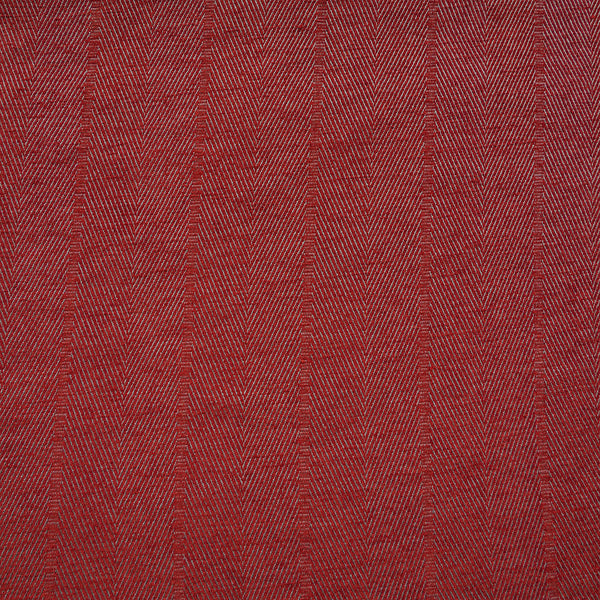 Caroline Woven Herringbone Pattern with Soft Drape Style Red Bed Cover/Blanket