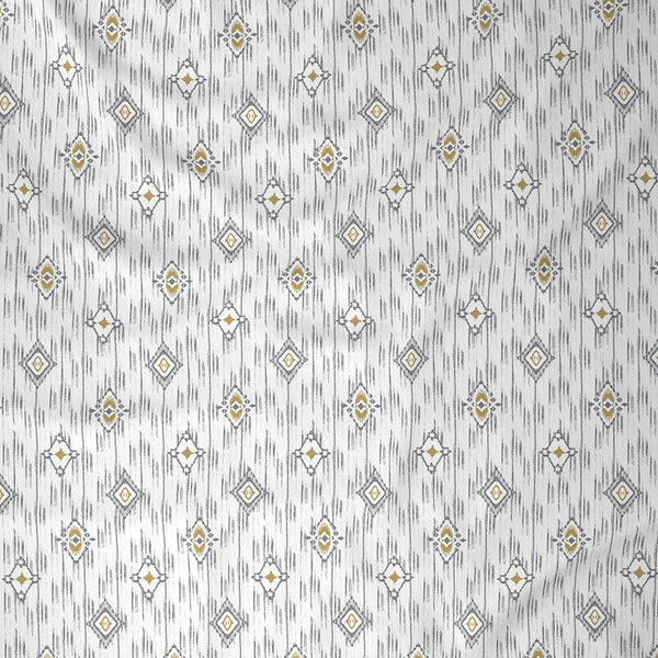 Eclectic Garden Stefani 100%Cotton Printed Fitted Sheet With Pillow Case