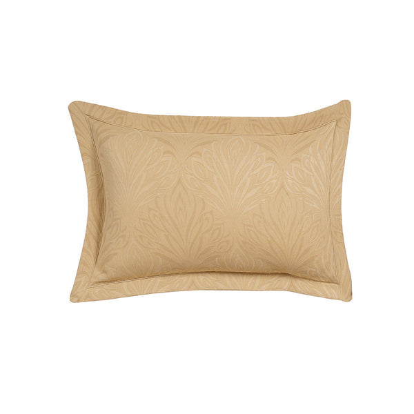 Classical Ornate Acorus Bliss Pillow Sham Set Gold