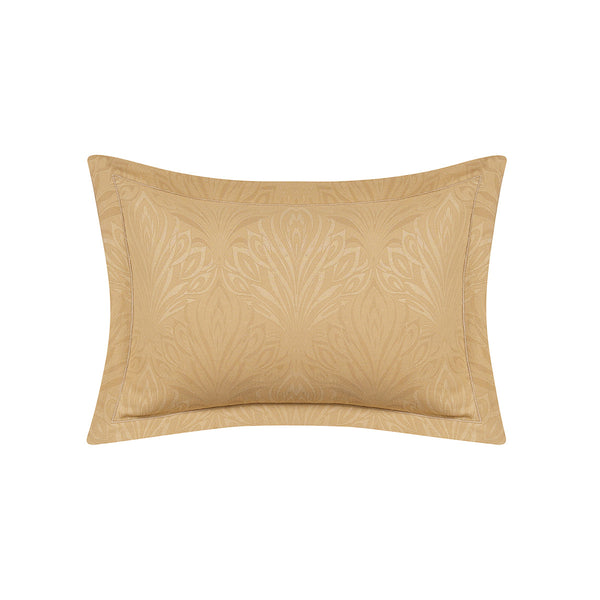 Classical Ornate Acorus Bliss Pillow Sham Set Gold