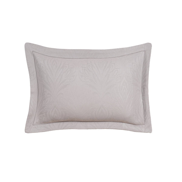 Classical Ornate Acorus Bliss Pillow Sham Set Neutral