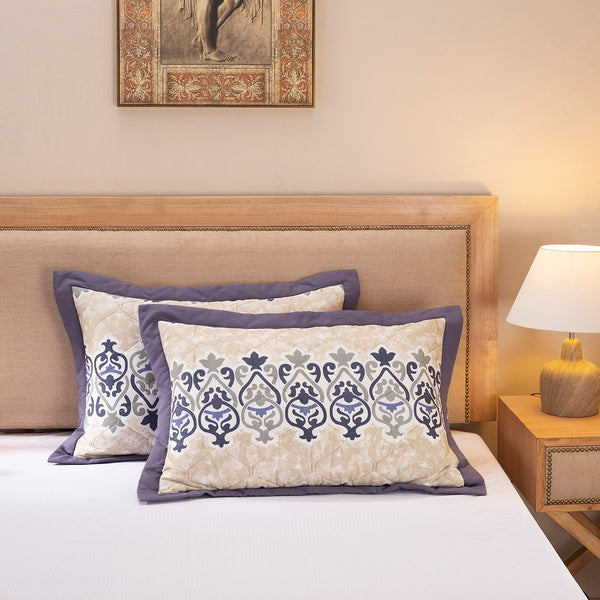 Nouveau Tradition Kaleen Global Neutral Pillow Sham Set