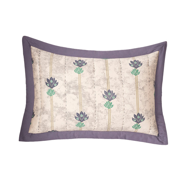Nouveau Tradition Water Lily Blue Pillow Sham Set