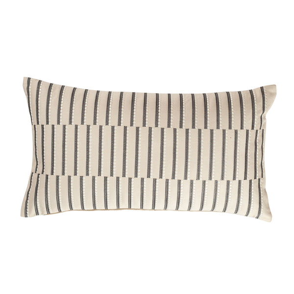 Exotic Heritage Ruler Dot Embroidered Red Cushion Cover