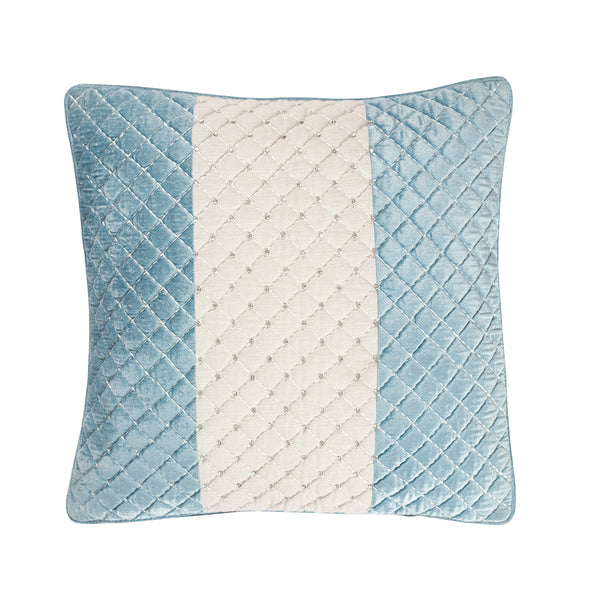 Exotic Heritage Diamond Knot Hand Crafted Peach Cushion Cover