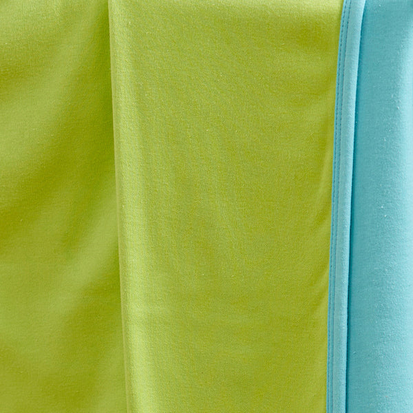 Little Lyrixas Solid Cotton Comfort Blanket Green