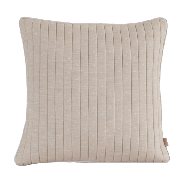 Muted Dot Made With Egyptian Cotton Hand Quilted Cushion Cover