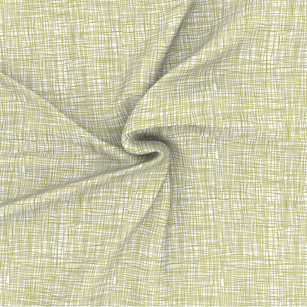 Glam Trace Printed 200 TC 100% Cotton Green Bed Sheet