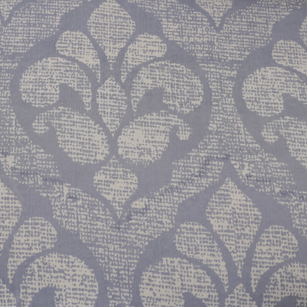 Folklore Transition Diamond Festivity Printed 100% Cotton Blue Ultra Soft Bed Sheet with Pillow Case