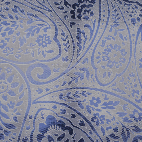Folklore Transition Ombre Bonanza Printed 100% Cotton Blue Ultra Soft Bed Sheet