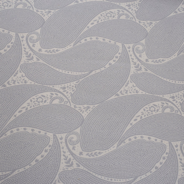 Folklore Transition Paisley Print Printed 100% Cotton Blue Ultra Soft Bed Sheet with Pillow Case