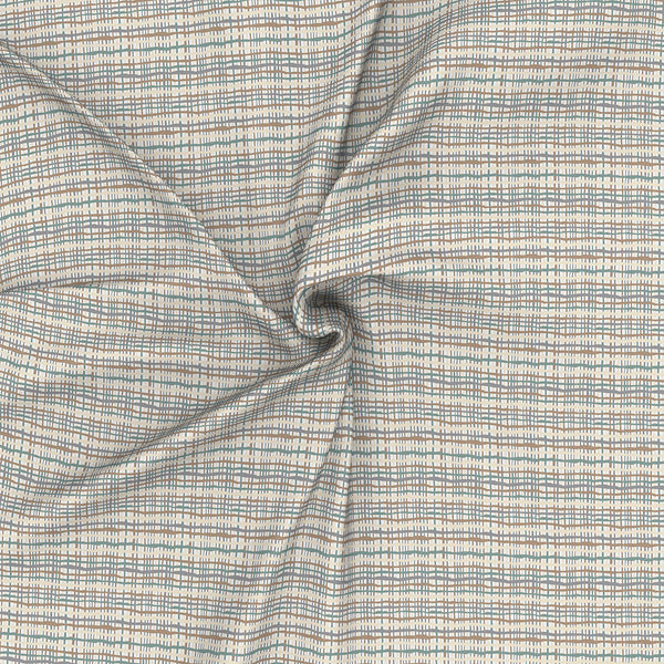 Inhouse Ardour Tiffany Printed 200 TC 100% Cotton Neutral Bed Sheet with Pillow Case