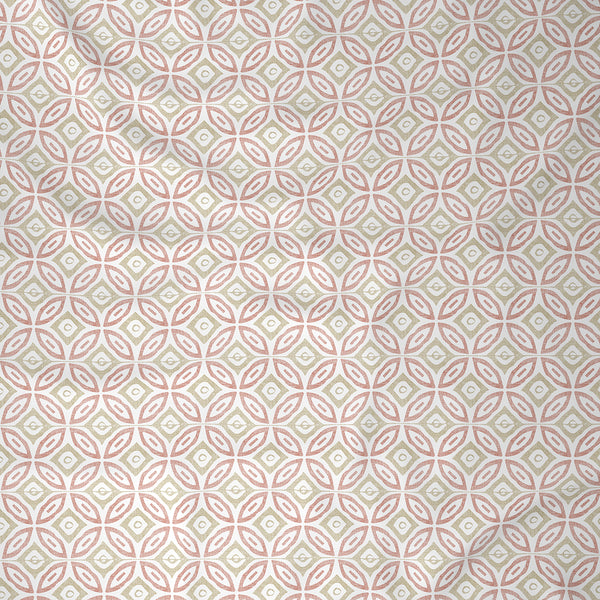 Inhouse Ardour Soren Printed 200 TC 100% Cotton Red Bed Sheet with Pillow Case