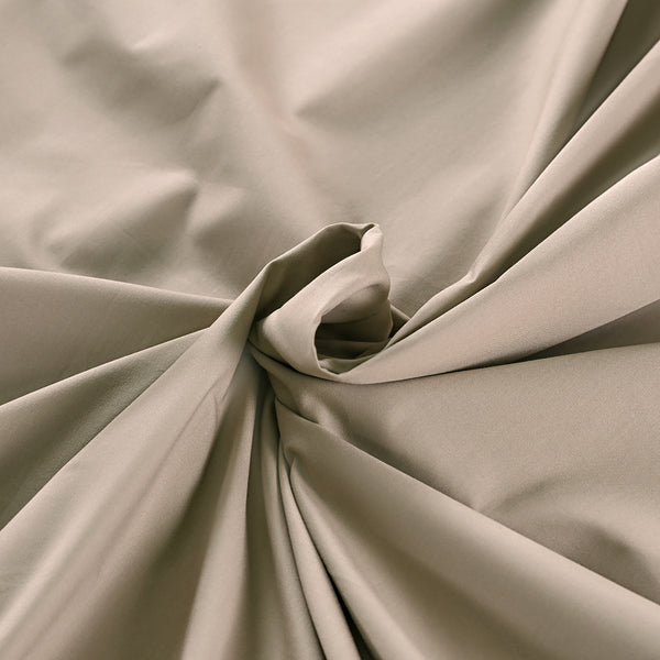Slumber Plain Easy Care Percale 100% Cotton Nomad Crisp Bed Sheet with Pillow Case