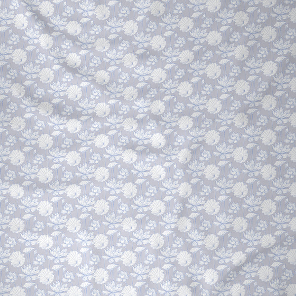 Backyard Patio Albrecht Printed 100%Cotton Blue Bed Sheet with Pillow Case