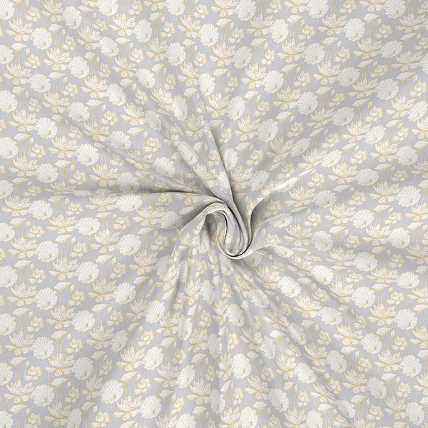 Backyard Patio Albrecht Printed 100%Cotton Yellow Bed Sheet with Pillow Case