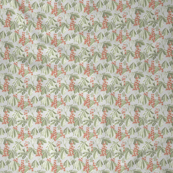 Backyard Patio Farmington Printed 100%Cotton Red Bed Sheet with Pillow Case