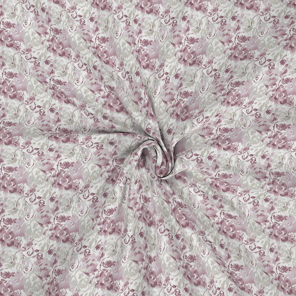 Backyard Patio Meridian Printed 100%Cotton Red Bed Sheet with Pillow Case