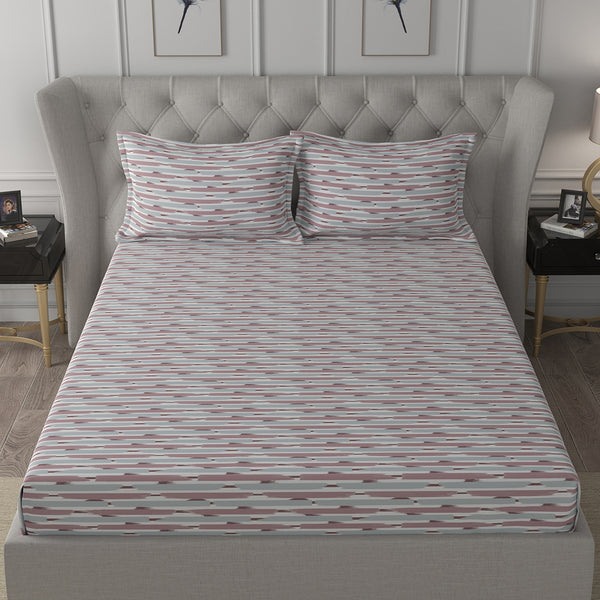 Backyard Patio Astra Printed Bed Sheet with Pillow Case