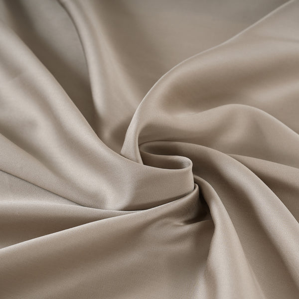 Vintage Noemi Solid 100% Tencel  Neutral Bed Sheet With Pillow Case