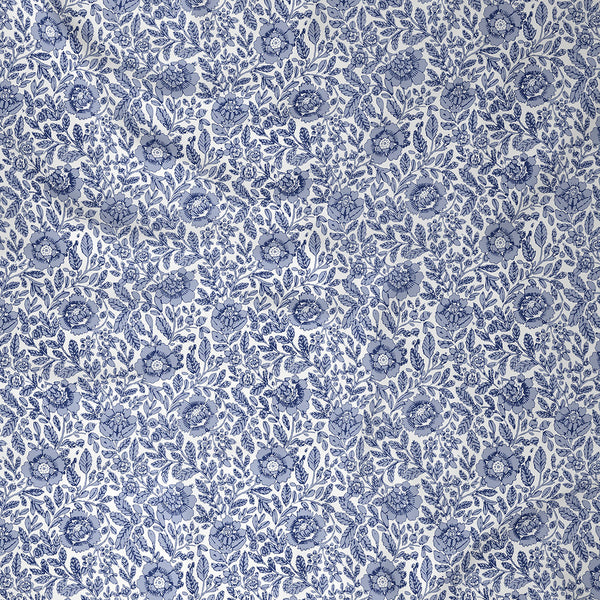 Eclectic Garden Henley 100%Cotton Print Bed Sheet With Pillow Case