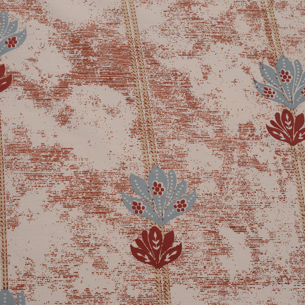 Nouveau Tradition Water Lily Red Bed Sheet