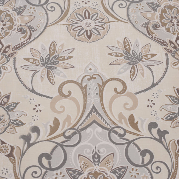 Nouveau Tradition Lawn Rerun Neutral Bed Sheet with Pillow Case
